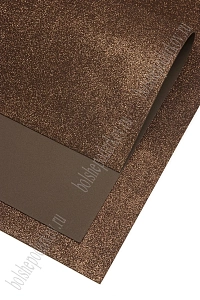 Фоамиран глиттерный 2 мм, 40*60 см Premium (10 листов) SF-3010, шоколадный №014