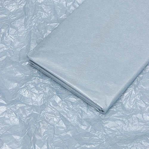 Бумага тишью жемчужная 50*66 см (10 листов) SF-5155, серый