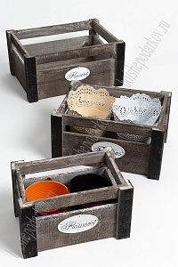 Кашпо деревянное (3 в 1) SF-4404