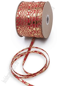 Лента декоративная 0,6 см*150 ярд (6-15-770)