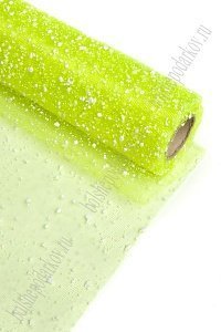 Сетка-снег 50 см*4,5 ярд (SF-2104) лимонный