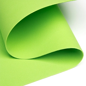 Фоамиран 2 мм, Китай 40*60 см (10 листов) SF-3422, салатовый №1052