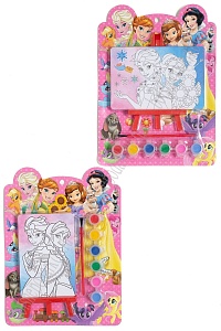 Набор для раскрашивания с мольбертом &quot;Мультик&quot; (SF-5564) в ассортименте