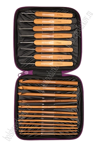 Набор крючков для вязания (20 шт) SF-7771, ассорти №1