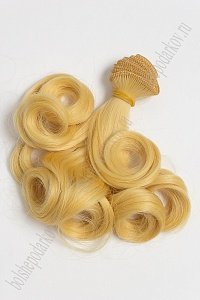 Фурнитура &quot;Трессы для кукол Premium&quot; 18 см; 25 гр (SF-2855) кудри №031