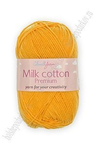 Пряжа &quot;Milk cotton Premium&quot; 50 гр (10 шт) SF-7847, оранжевый