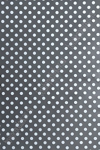 Пленка ПВХ с рисунком "Горошек" А4 (5 листов) SF-7231, белый №1