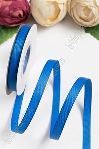 Лента репсовая 1 см*20 ярд &quot;1 сорт&quot; (SF-1346) синий №40