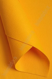 Фетр мягкий 1 мм, Корея Royal 40*55 см (5 шт) темно-желтый RN 17