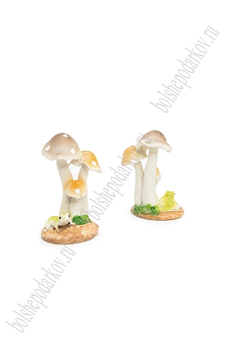 Фигурка миниатюрная &amp;quot;Грибочек&amp;quot; 2,5*2,2*5 см (2 шт) SF-8049