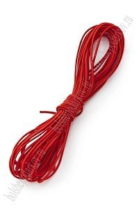 Резинка шляпная 2 мм*10 ярд (SF-7765) красный №4