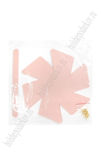 Сумочка 12*12*16 см (2 шт) SF-8042, светло-розовый