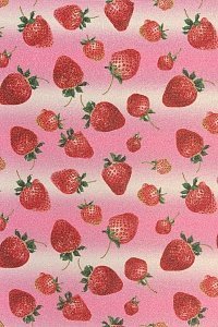 Кожзам с блестками &quot;Клубничка&quot; А4 (5 листов) SF-5979, №1
