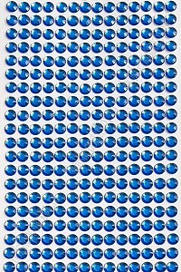 Стразы декоративные 6 мм (504 шт) SF-3177, синий