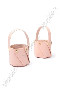 Сумочка 12*12*16 см (2 шт) SF-8042, светло-розовый