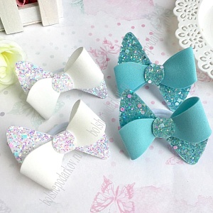 Набор пластиковых шаблонов 1 мм "Бант" Набор пластиковых шаблонов 1 мм "Бант"