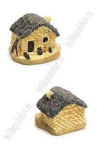 Фигурка миниатюрная "Домик" 3,8*3*3 см (2 шт) SF-8049, №2