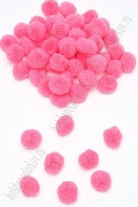 Помпоны 25 мм (100 шт) SF-1166, фукси