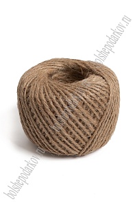 Шнур джутовый 0,1 см*50 м (SF-6169) коричневый