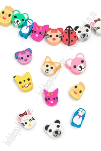 Бусины "Зверята" 10 мм (1000 шт) SF-7285