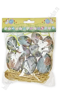 Пасхальный декор &quot;Яйца&quot; SF-7862, ассорти №1