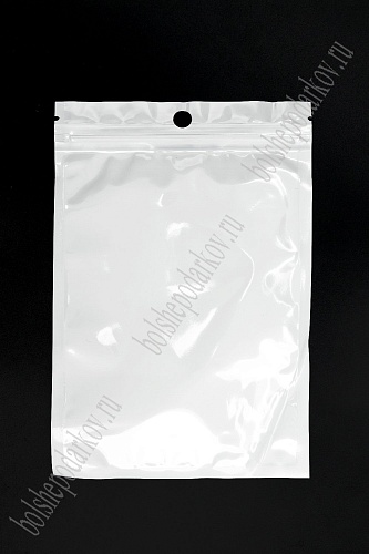 Пакеты фасовочные с ZIP замком и подвесом 11*16 см (100 шт) SF-7518