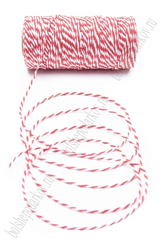 Шнур джутовый 0,2 см*75 м (SF-6170) микс №1