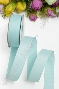 Лента репсовая 2,5 см*20 ярд &quot;1 сорт&quot; (SF-1348) голубой №011