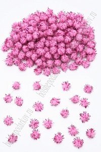 Помпоны с люрексом 10 мм (200 шт) SF-1167, розовый