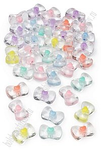 Бусины декоративные 16 мм &quot;Бантик&quot; (600 шт) SF-7386, ассорти