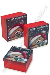 Коробки квадратные 3 в 1, 20*20*9,5 см (SF-7564) №16