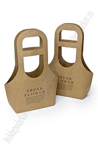 Сумка для цветов &quot;Fresh Flower&quot; 24,5*32*8 см (10 шт) SF-7128, №1