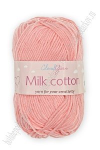 Пряжа &quot;Milk cotton&quot; 50 гр (10 шт) SF-7848, розовый персик