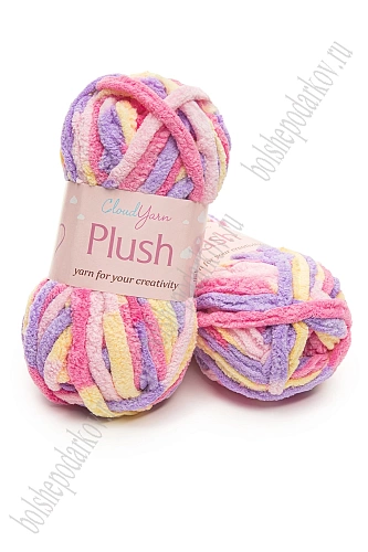 Пряжа &amp;quot;Plush&amp;quot; 50 гр (10 шт) SF-7845, мультиколор №2