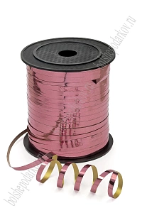 Лента бумажная 0,5 см*250 ярд (SF-1514) розовый №2