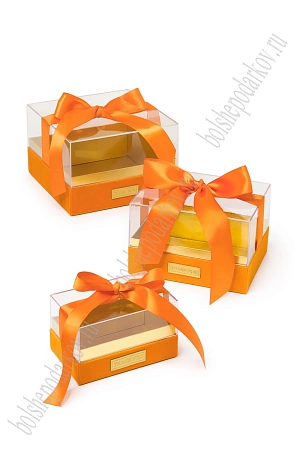 Коробки 3 в 1, 20*20*13 см (SF-7930) оранжевый 