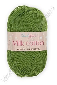 Пряжа &quot;Milk cotton&quot; 50 гр (10 шт) SF-7848, фисташковый
