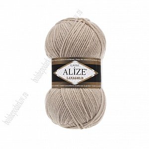 Пряжа &quot;Lana Gold&quot; 100 г*240 м (5 шт) бежевый №05