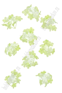 Головки цветов &quot;Гортензия&quot; 4 см (20 шт) SF-7874, фисташковый