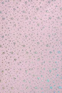 Пленка ПВХ "Звездочки" А4 (5 листов) SF-6052, светло-розовый №15