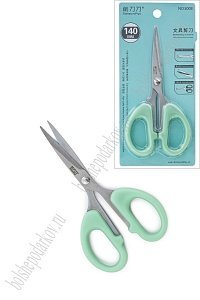 Ножницы универсальные 14 см (SF-7762) аквамариновый