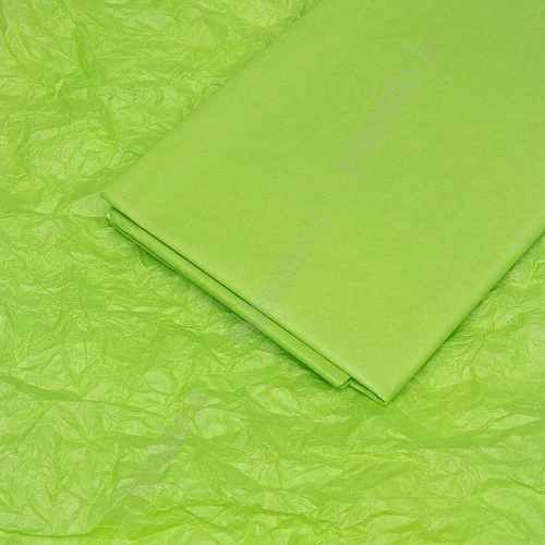Бумага тишью 50*66 см (10 листов) SF-914, салатовый №382