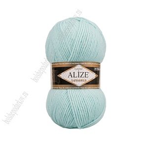 Пряжа &quot;Lana Gold&quot; 100 г*240 м (5 шт) мята №522