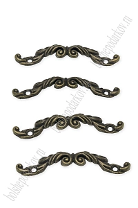 Уголки и накладки для шкатулок и сундучков 65*11 мм (10 шт) SF-7976, бронза №8