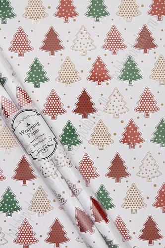 Бумага упаковочная 70*100 см (2 шт) SF-7588, №127