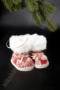 Новогодние украшения &quot;Сапожки&quot; 10*7*7 см (SF-8044) №7
