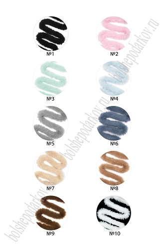 Проволока синельная меховая 1 м (SF-8094) бежевый №7