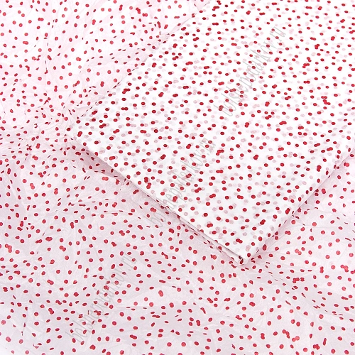 Бумага тишью 50*66 см &amp;quot;Горошек&amp;quot; (10 листов) SF-5830, №2