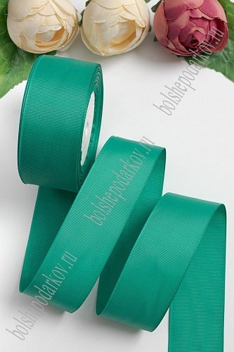 Лента репсовая 4 см*20 ярд (SF-3452) тиффани №221