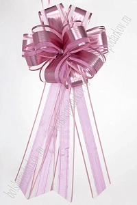 Бант-шар 20 см (SF-7825) розовый